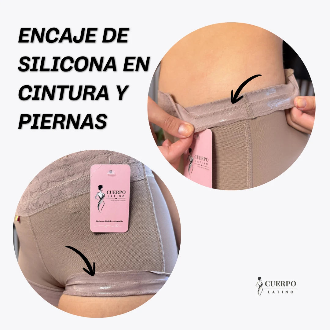 Short Faja Triple Realce De Cola®️