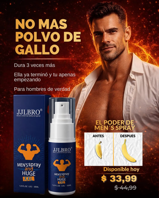 Men´s Spray | Retardante masculino para hombres que quieren más