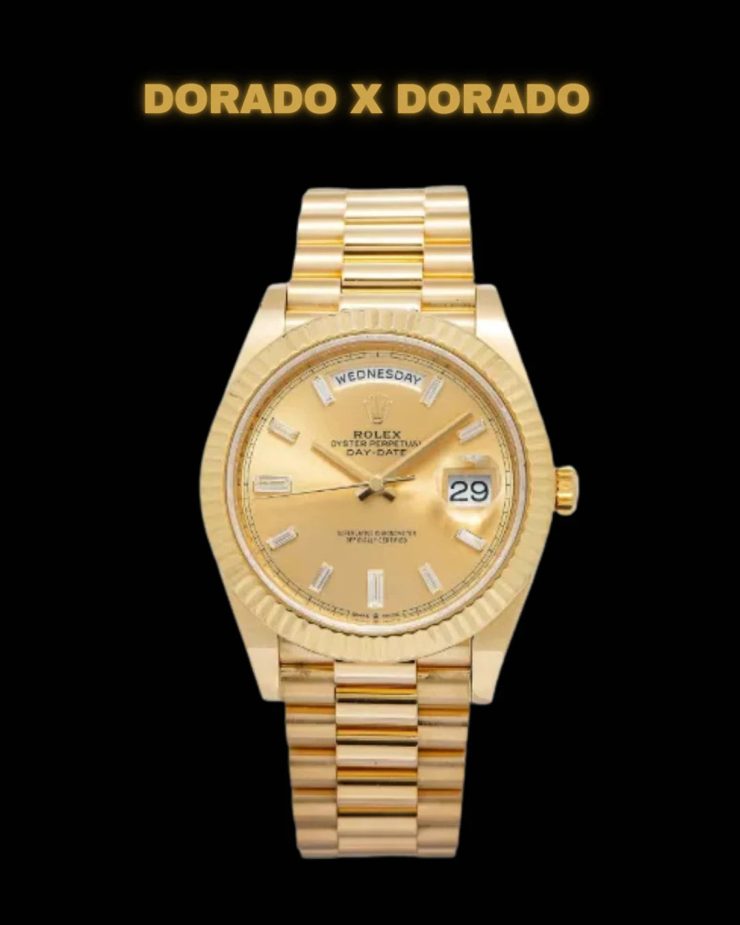 Rolex Day-Date™️ | Elegancia masculina, presencia imponente y estilo