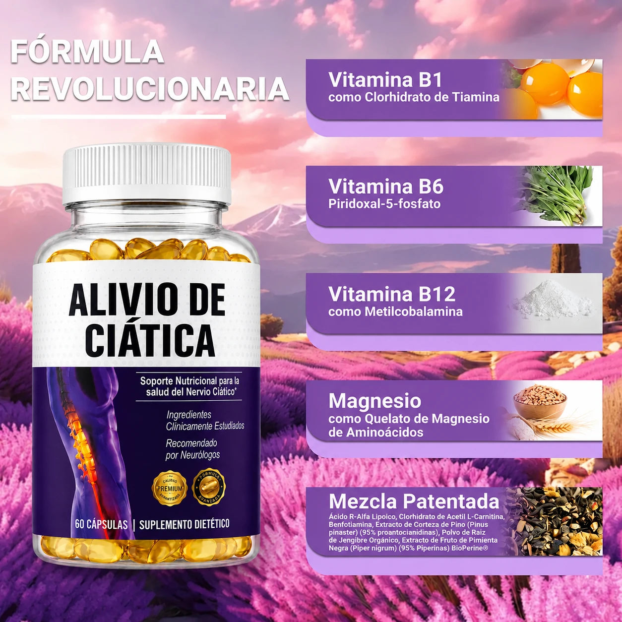 Relieve sciatica | Elimina el dolor en el Nervio Ciático, Espalda Baja y recupera Movilidad