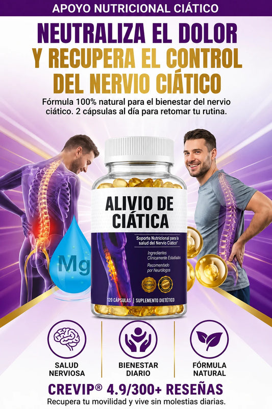 Relieve sciatica | Soporte Avanzado Para Nervio Ciático, Espalda Baja y Movilidad